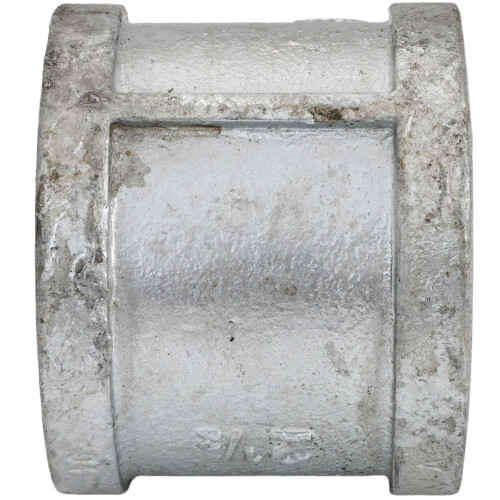 2-1/2" Galvanized Malleable Banded Coupling