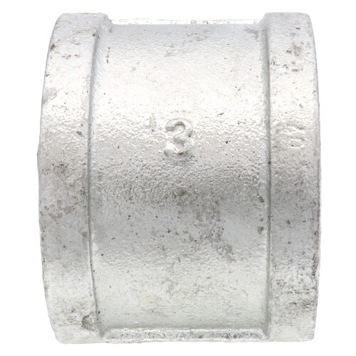 3" Galvanized Malleable Banded Coupling