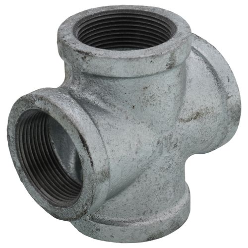 Main product image of 1-1/2" Galvanized Malleable Cross