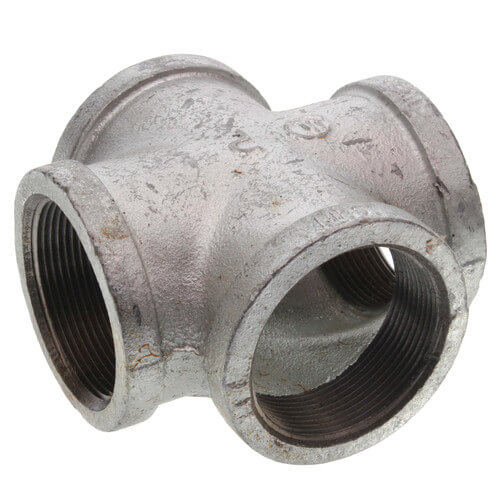 Main product image of 2" Galvanized Malleable Cross