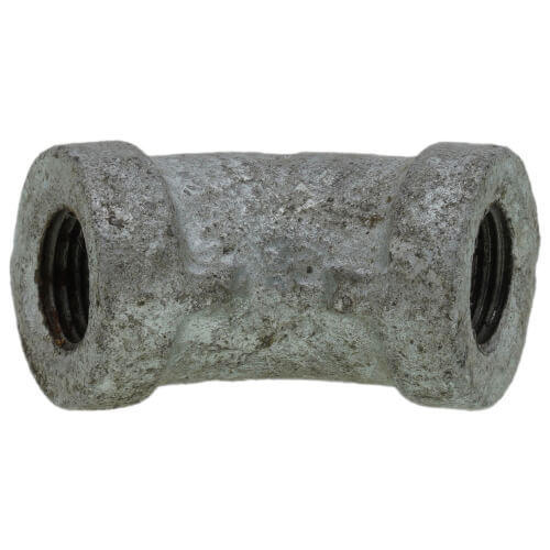 Main product image of 1/8" Galvanized Malleable 45° Elbow