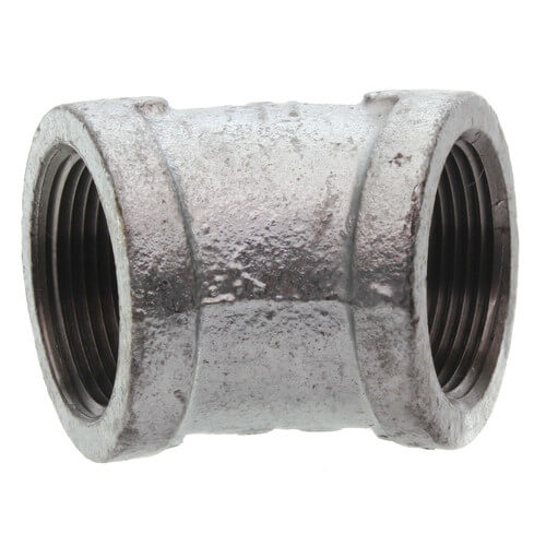 1-1/4" Galvanized Malleable 45° Elbow