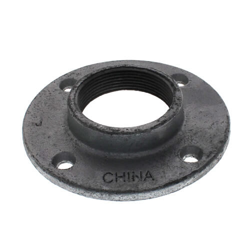Main product image of 2" Galvanized Floor Flange w/ Holes