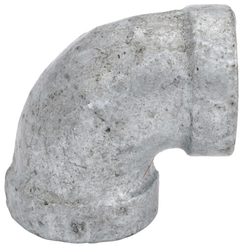 1/4" Galvanized Malleable 90° Elbow