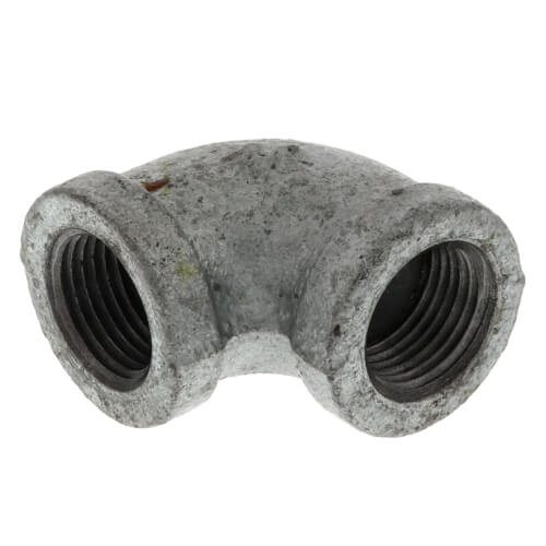 Main product image of 3/8" Galvanized Malleable 90° Elbow
