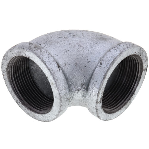 Main product image of 1-1/2" Galvanized Malleable 90° Elbow