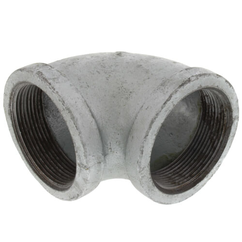 2" Galvanized Malleable 90° Elbow