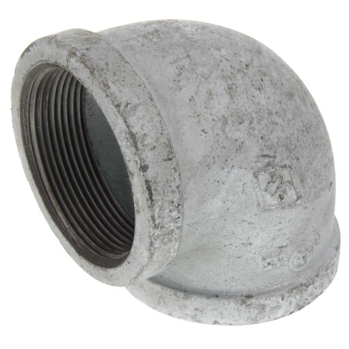 2" Galvanized Malleable 90° Elbow