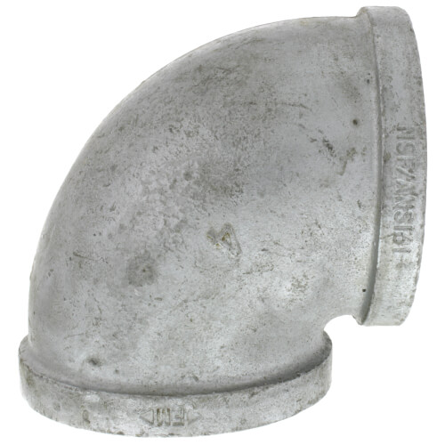 Main product image of 4" Galvanized Malleable 90° Elbow