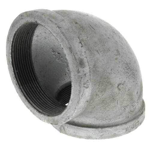 Main product image of 4" Galvanized Malleable 90° Elbow