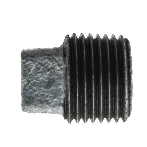 Main product image of 1/2" Galvanized Malleable Square Head Plug