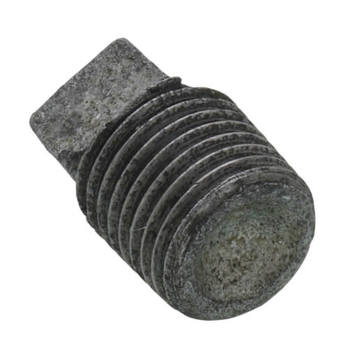 Main product image of 1/4" Galvanized Malleable Square Head Plug