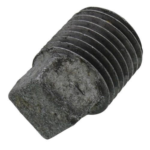 Main product image of 1/4" Galvanized Malleable Square Head Plug