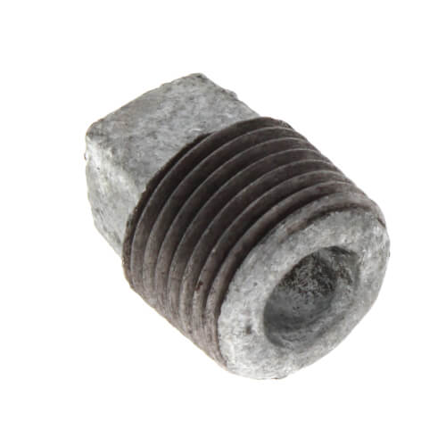 Main product image of 3/8" Galvanized Malleable Square Head Plug
