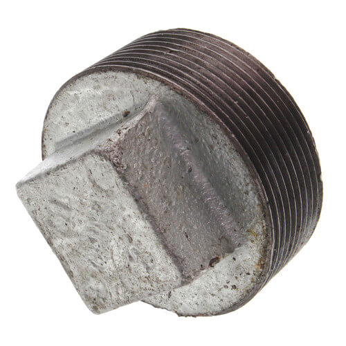 Main product image of 2" Galvanized Malleable Square Head Plug
