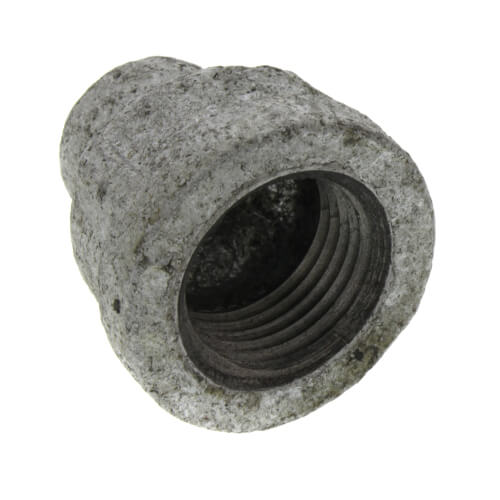 Main product image of 1/2" x 1/8" Galvanized Malleable Reducing Couplings