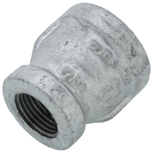 Main product image of 1/2" x 3/8" Galvanized Malleable Reducing Couplings