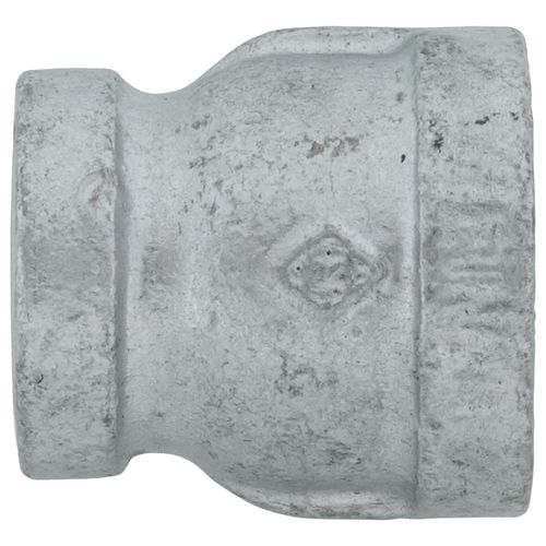 Main product image of 1/2" x 3/8" Galvanized Malleable Reducing Couplings
