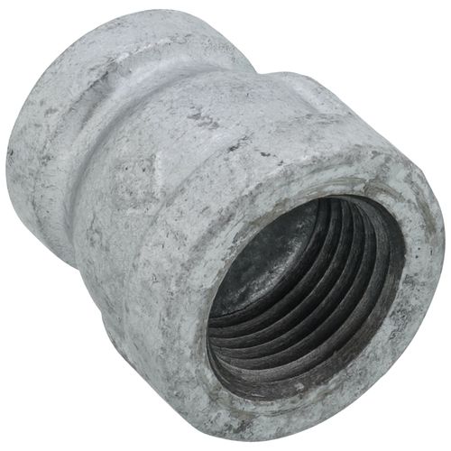 Main product image of 1/2" x 3/8" Galvanized Malleable Reducing Couplings