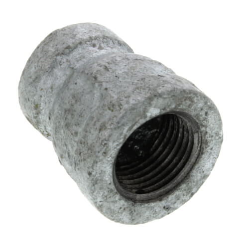 Main product image of 3/8" x 1/4" Galvanized Malleable Reducing Couplings
