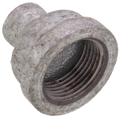 Main product image of 1" x 1/4" Galvanized Malleable Reducing Couplings