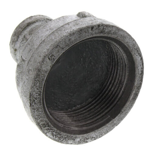 Main product image of 1-1/2" x 3/8" Galvanized Malleable Reducing Couplings