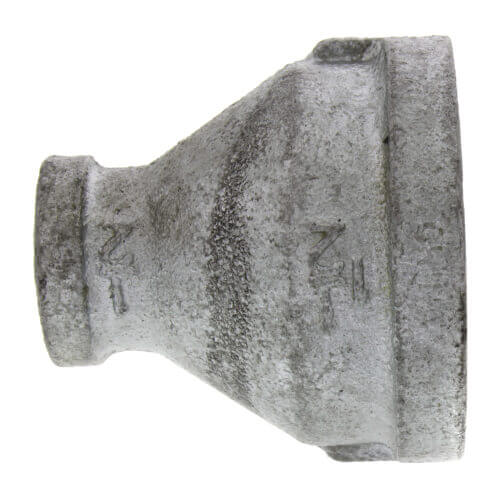 Main product image of 1-1/2" x 3/8" Galvanized Malleable Reducing Couplings