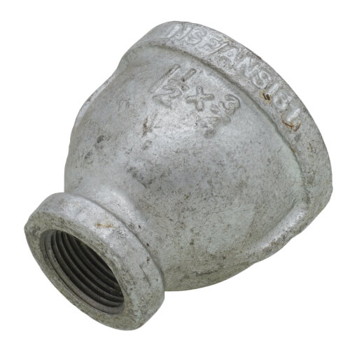 Main product image of 1-1/2" x 3/4" Galvanized Malleable Reducing Couplings