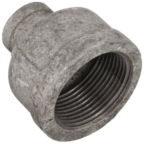 Main product image of 1-1/4" x 3/8" Galvanized Malleable Reducing Couplings