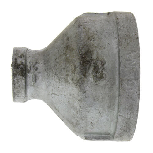 Main product image of 2" x 3/8" Galvanized Malleable Reducing Couplings
