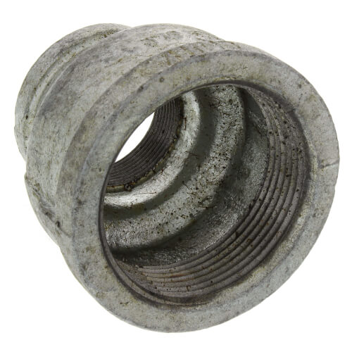 Main product image of 2-1/2" x 1-1/2" Galvanized Malleable Reducing Coupling