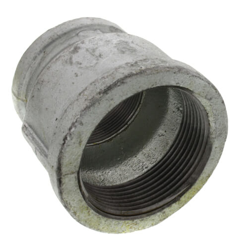 Main product image of 2-1/2" x 2" Galvanized Malleable Reducing Coupling