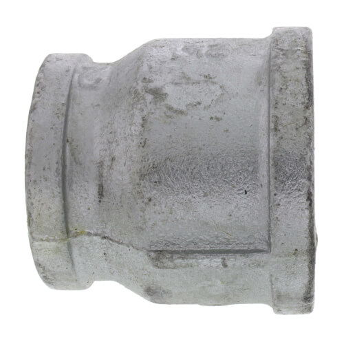 Main product image of 2-1/2" x 2" Galvanized Malleable Reducing Coupling