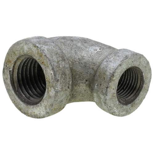 Main product image of 3/8" x 1/4" Galvanized Malleable Reducing Elbow