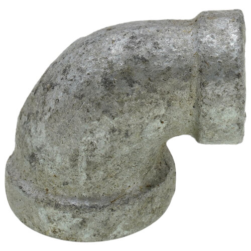 Main product image of 3/8" x 1/4" Galvanized Malleable Reducing Elbow