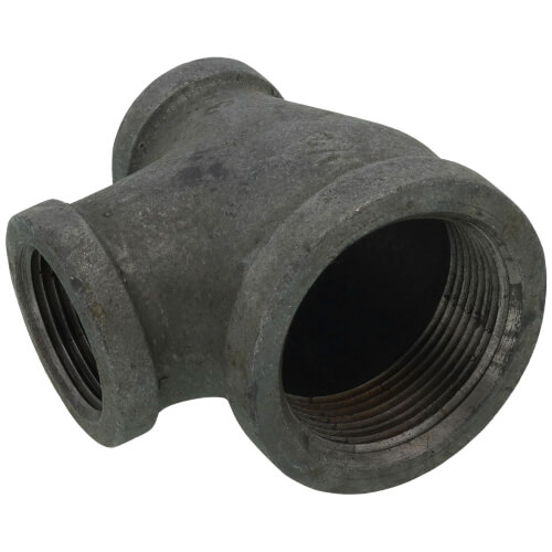 Main product image of 1-1/2" x 3/4" x 1" Galvanized Reducing Tee