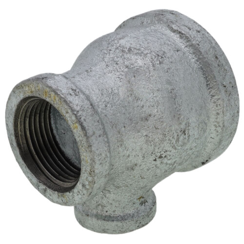 Main product image of 1-1/2" x 1" x 1/2" Galvanized Reducing Tee