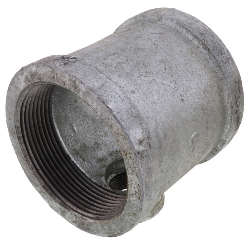 Main product image of 3" x 1" Galvanized Malleable Reducing Tee