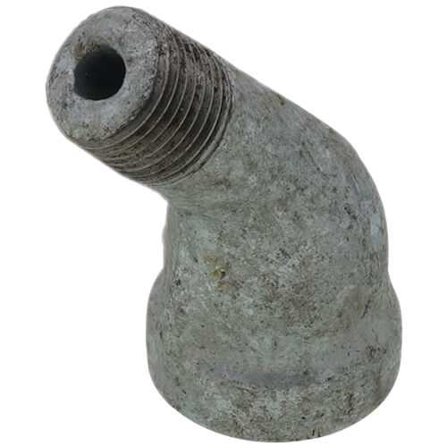 Main product image of 1/8" Galvanized Malleable 45° Street Elbow