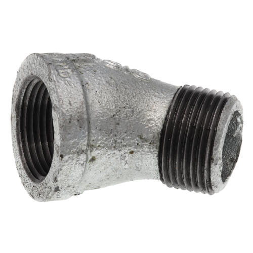 Main product image of 1" Galvanized Malleable 45° Street Elbow