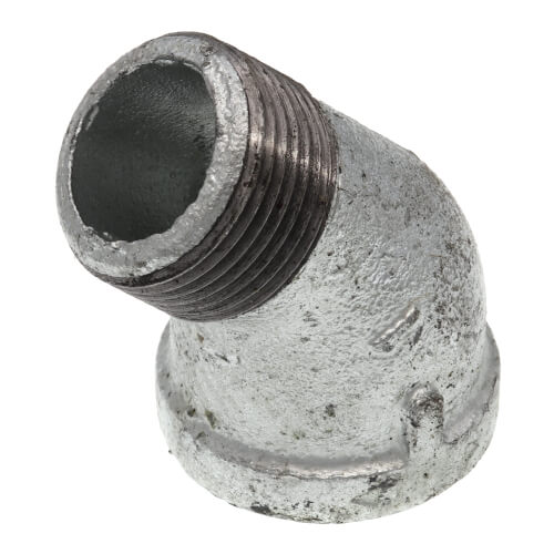 Main product image of 1" Galvanized Malleable 45° Street Elbow