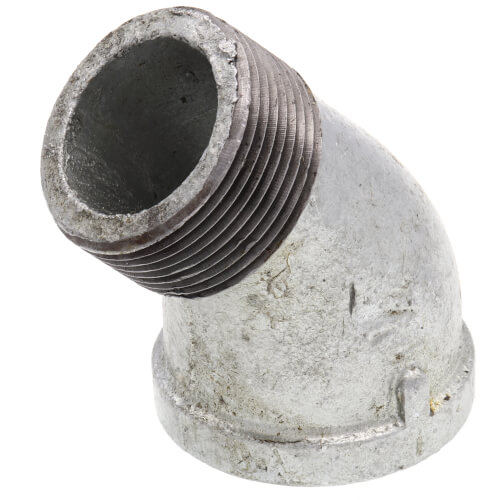 Main product image of 1-1/4" Galvanized Malleable 45° Street Elbow