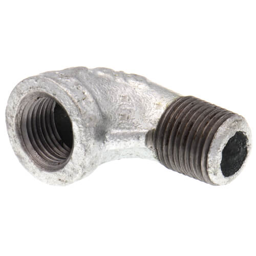 Main product image of 1/2" Galvanized Malleable 90° Street Elbow