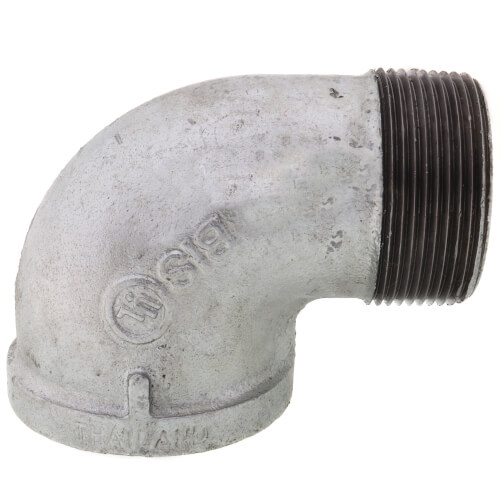 Main product image of 2-1/2" Galvanized Malleable 90° Street Elbow