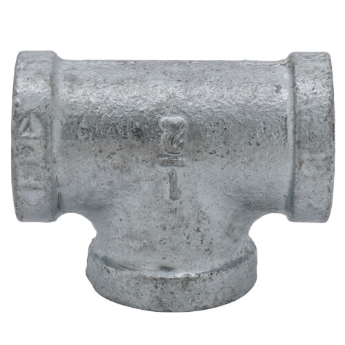 Main product image of 1/2" Galvanized Malleable Tee