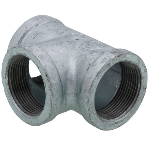 Main product image of 1-1/2" Galvanized Malleable Tee