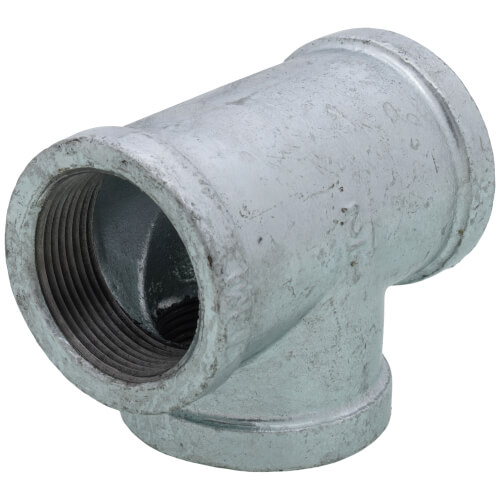 Main product image of 1-1/2" Galvanized Malleable Tee