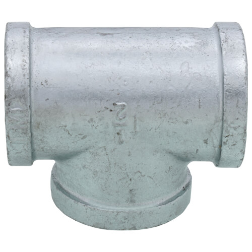 Main product image of 1-1/2" Galvanized Malleable Tee