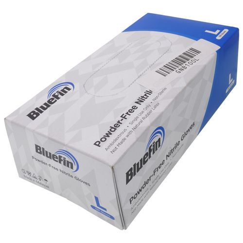 Main product image of Nitrile Gloves, Large - Black (Box of 100)