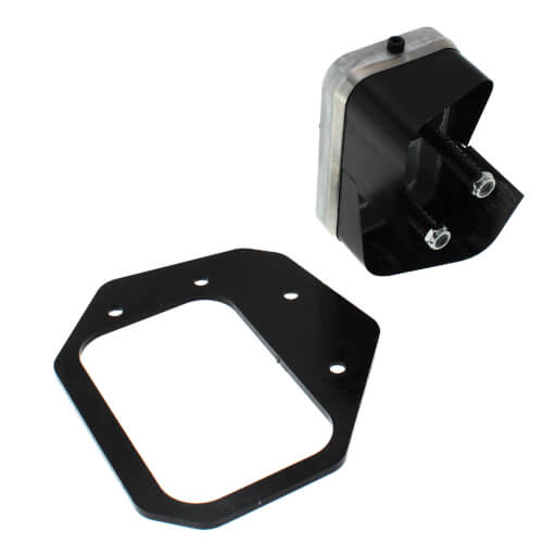 Main product image of 3" x 4" Standard Rectangular Hole Gutter Outlet Die